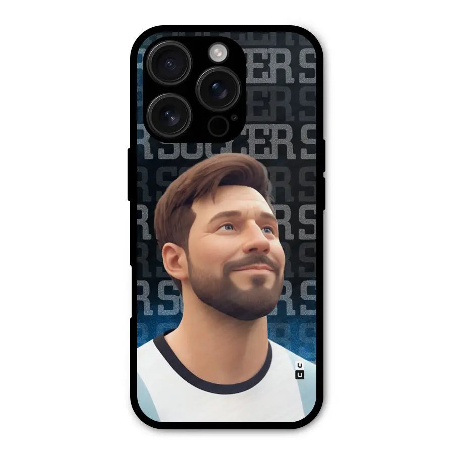 Soccer Star Smiles Shockproof Hybrid Protection (Metal + TPU) Back Case Cover CoversCart