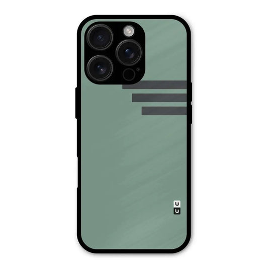 Solid Sports Stripe Shockproof Hybrid Protection (Metal + TPU) Back Case Cover CoversCart