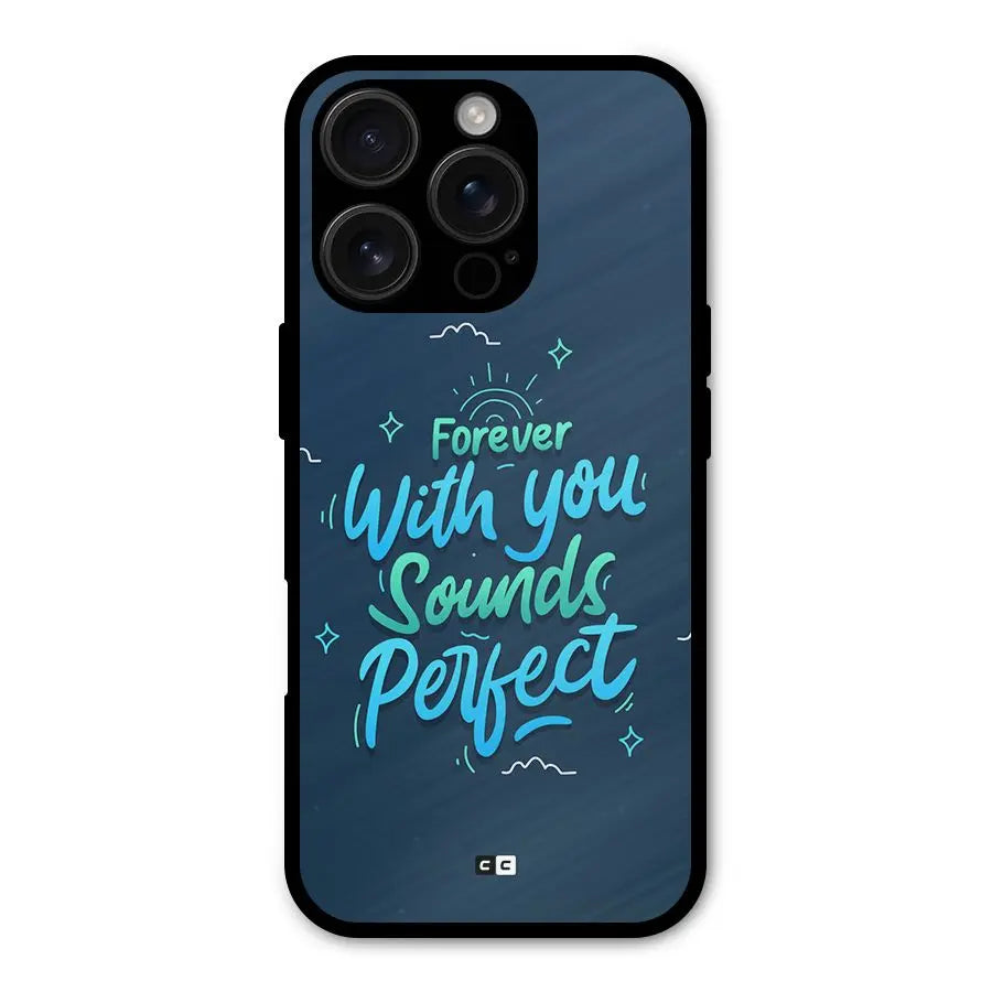 Sounds Perfect Shockproof Hybrid Protection (Metal + TPU) Back Case Cover CoversCart