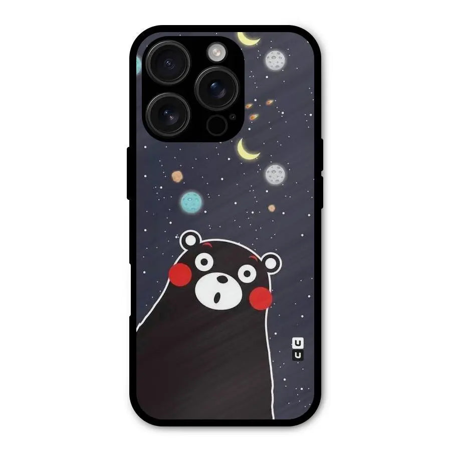 Space Bear Shockproof Hybrid Protection (Metal + TPU) Back Case Cover CoversCart
