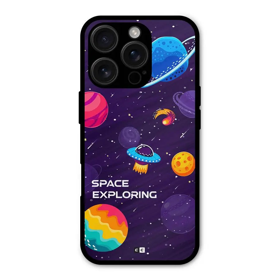 Space Exploring Shockproof Hybrid Protection (Metal + TPU) Back Case Cover CoversCart
