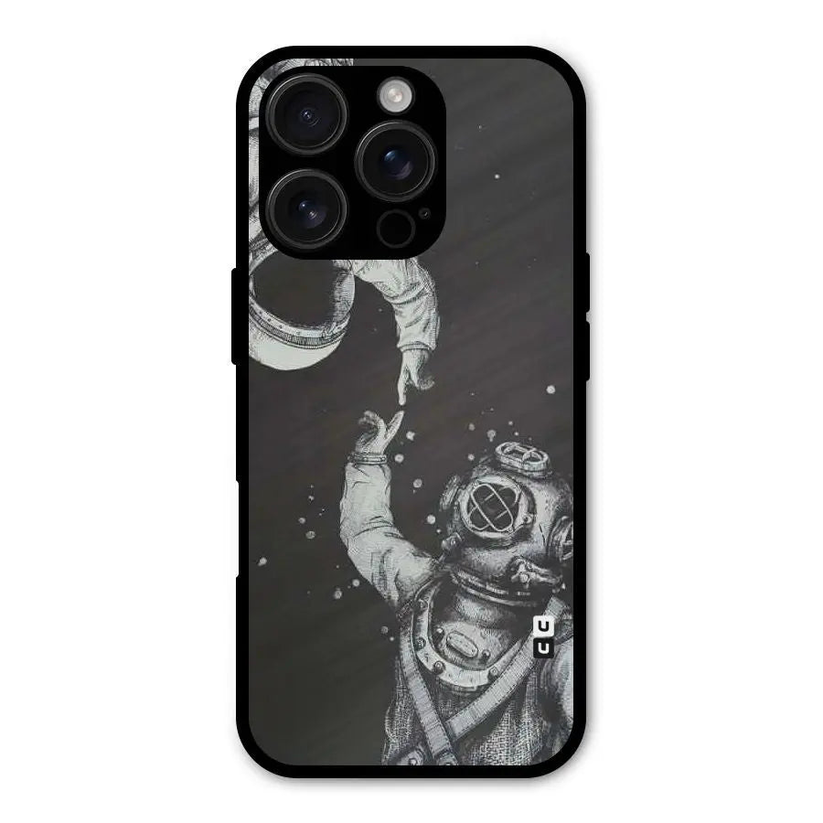 Space Meeting Shockproof Hybrid Protection (Metal + TPU) Back Case Cover CoversCart