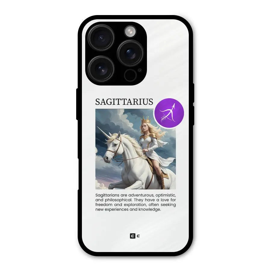 Sparkling Sagittarius Shockproof Hybrid Protection (Metal + TPU) Back Case Cover CoversCart