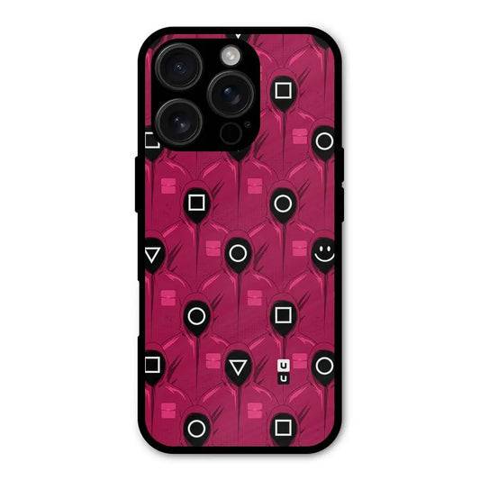 Squid Gamers Pattern Shockproof Hybrid Protection (Metal + TPU) Back Case Cover CoversCart