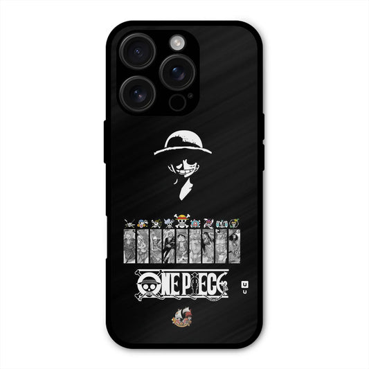Straw Hat Pirates Shades Shockproof Hybrid Protection (Metal + TPU) Back Case Cover