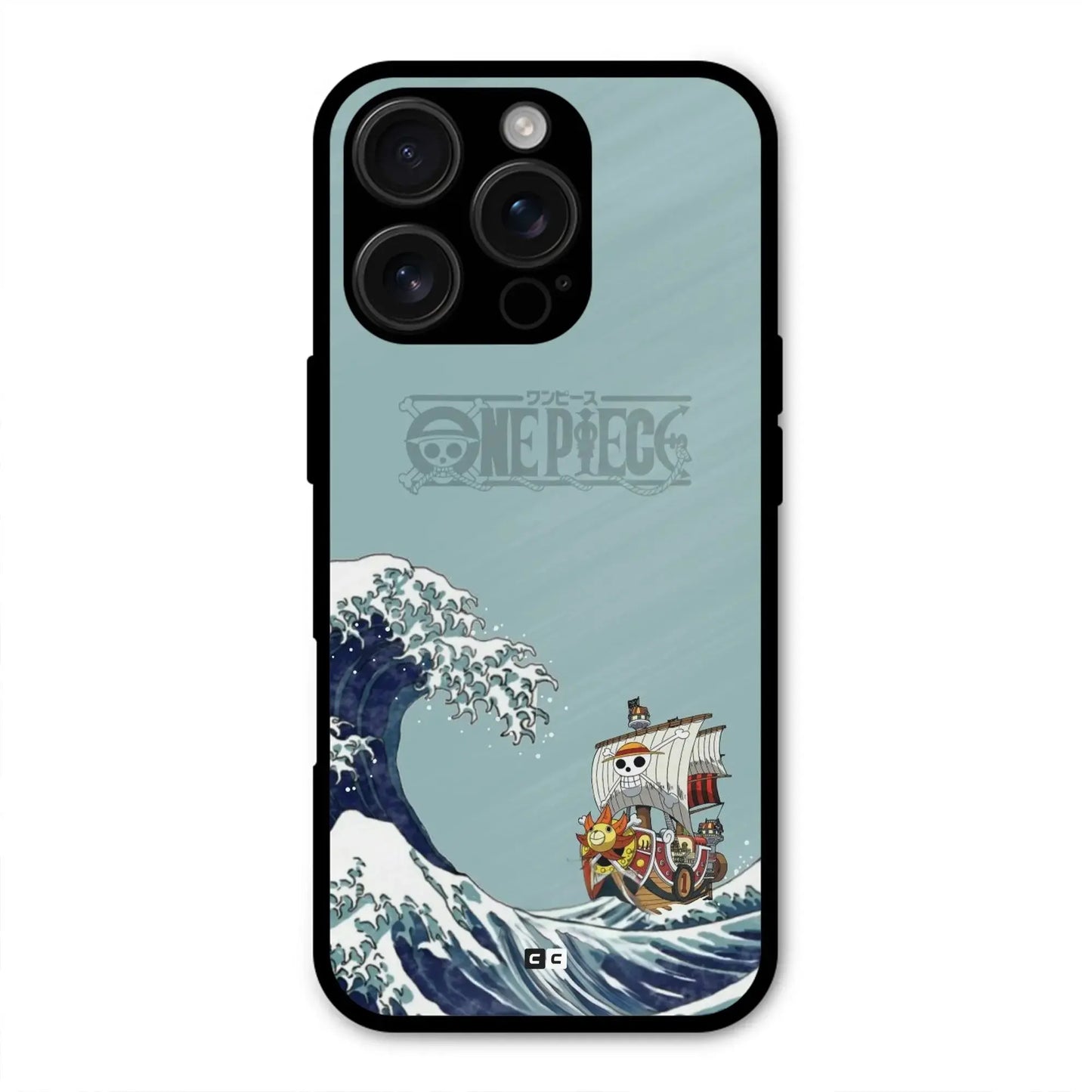 Straw Hat Pirates Ship Shockproof Hybrid Protection (Metal + TPU) Back Case Cover