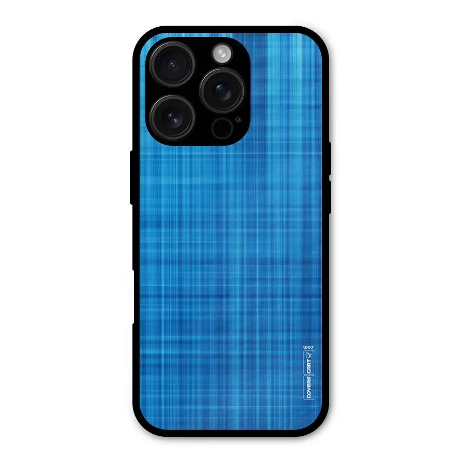 Stripe Blue Abstract Shockproof Hybrid Protection (Metal + TPU) Back Case Cover CoversCart