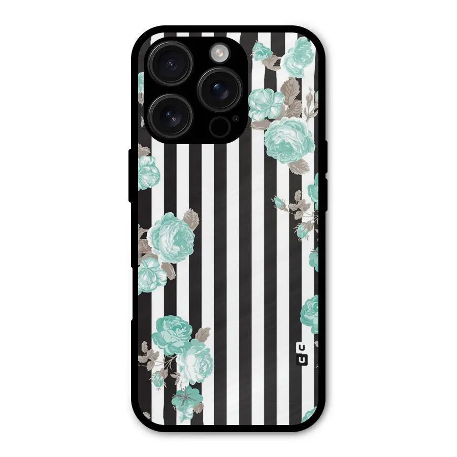 Stripes Bloom Shockproof Hybrid Protection (Metal + TPU) Back Case Cover CoversCart