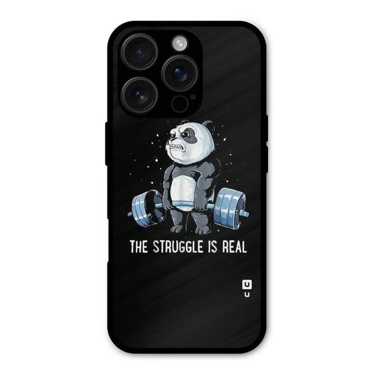 Struggle is Real Shockproof Hybrid Protection (Metal + TPU) Back Case Cover CoversCart
