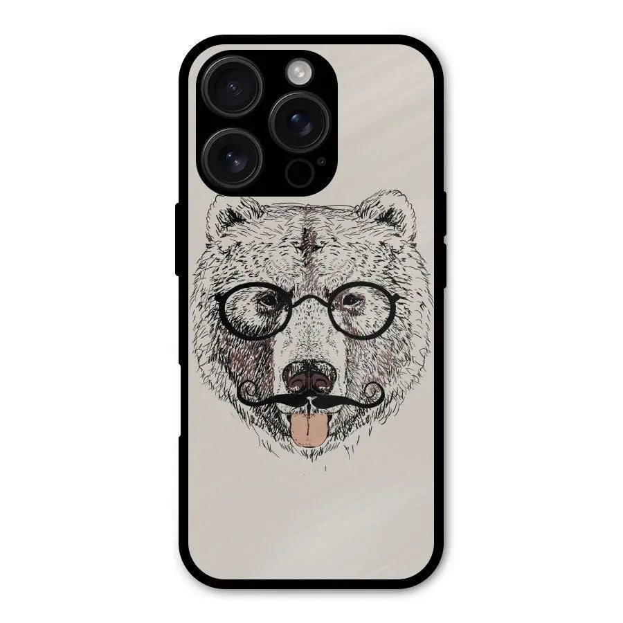 Studious Bear Shockproof Hybrid Protection (Metal + TPU) Back Case Cover CoversCart