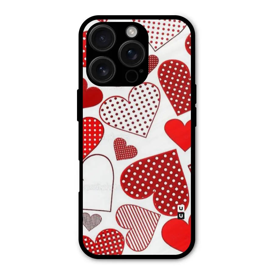 Style Hearts Shockproof Hybrid Protection (Metal + TPU) Back Case Cover CoversCart