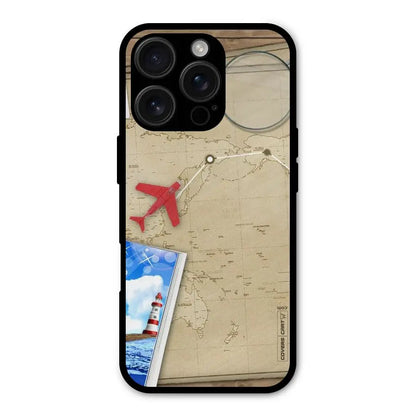 Summer Travel Shockproof Hybrid Protection (Metal + TPU) Back Case Cover CoversCart