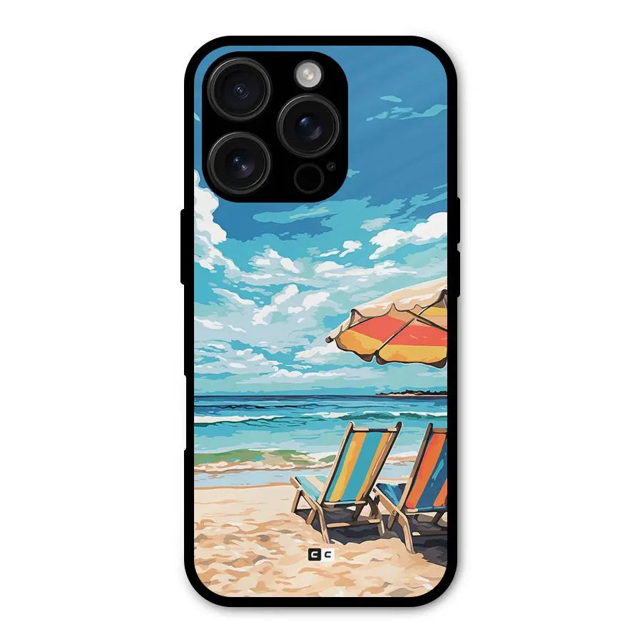 Sunny Beach Shockproof Hybrid Protection (Metal + TPU) Back Case Cover CoversCart