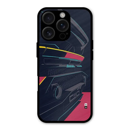 Super Car Parked Shockproof Hybrid Protection (Metal + TPU) Back Case Cover CoversCart