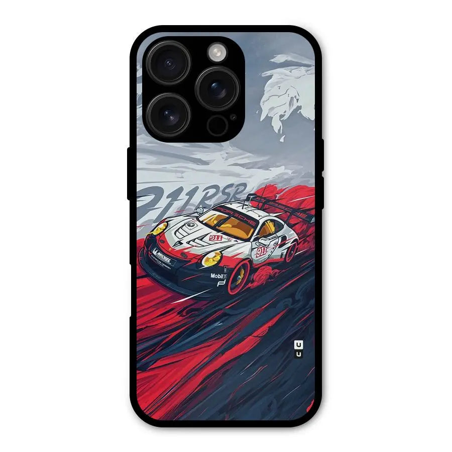 Super Car illustration Shockproof Hybrid Protection (Metal + TPU) Back Case Cover CoversCart
