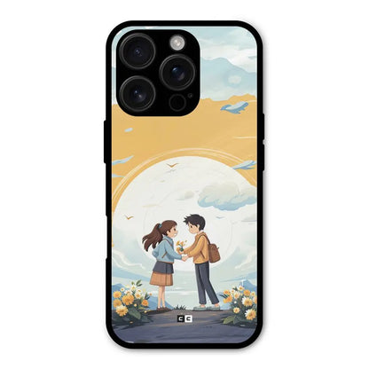 Teenage Anime Couple Shockproof Hybrid Protection (Metal + TPU) Back Case Cover CoversCart