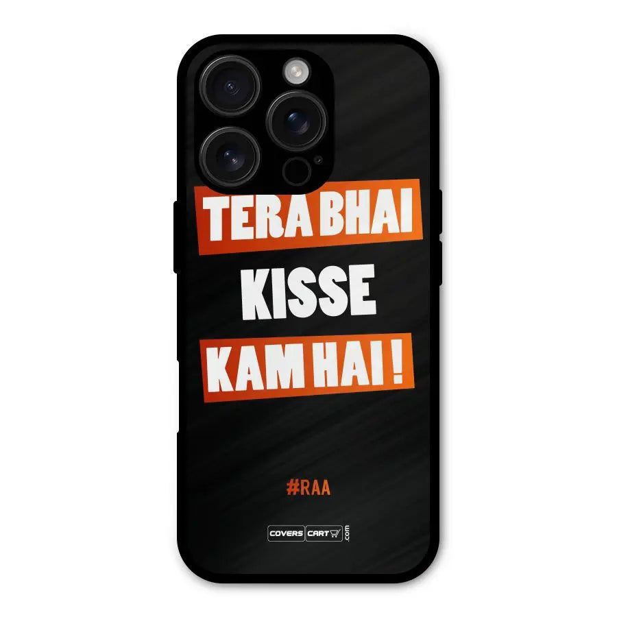 Tera Bhai Raftaar Shockproof Hybrid Protection (Metal + TPU) Back Case Cover CoversCart