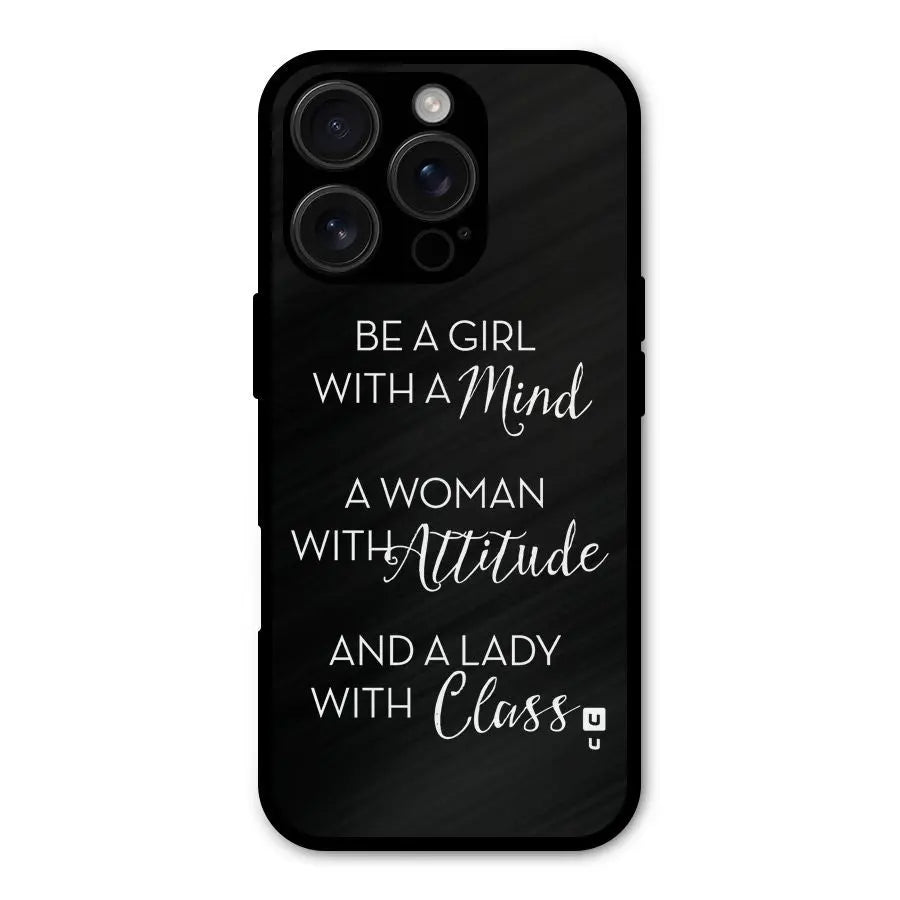 The-Mindset Shockproof Hybrid Protection (Metal + TPU) Back Case Cover CoversCart