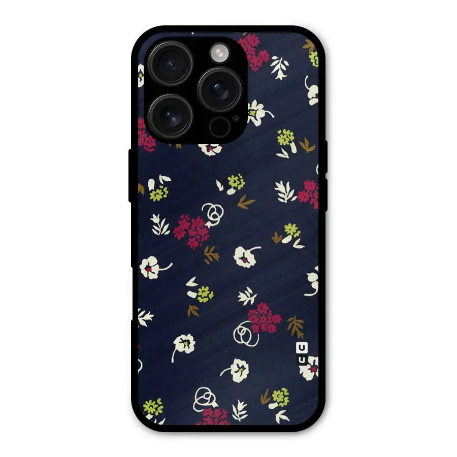 Tiny Flowers Shockproof Hybrid Protection (Metal + TPU) Back Case Cover CoversCart