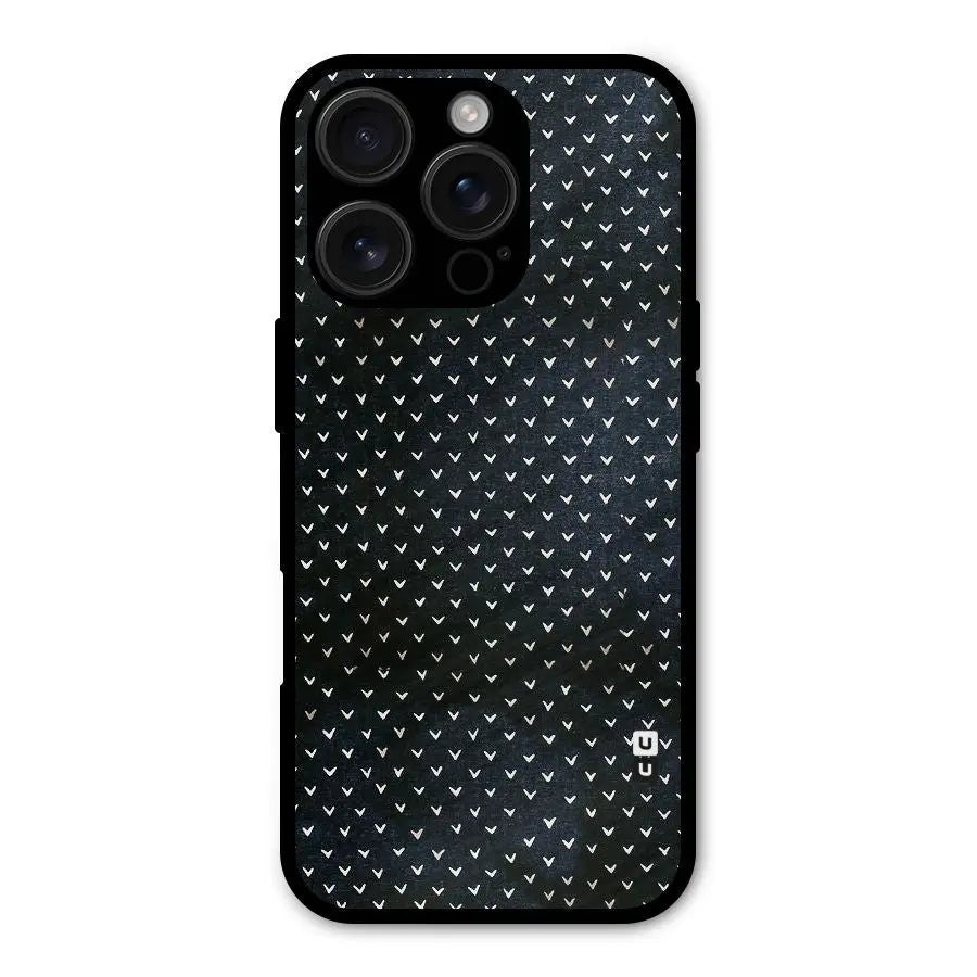 Tiny White Hearts Shockproof Hybrid Protection (Metal + TPU) Back Case Cover CoversCart