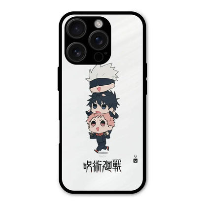Top Gojo Squad Shockproof Hybrid Protection (Metal + TPU) Back Case Cover CoversCart