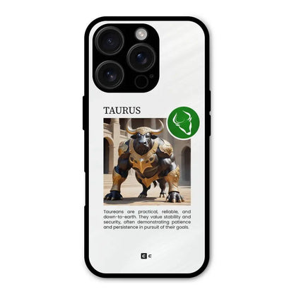 Towering Taurus Shockproof Hybrid Protection (Metal + TPU) Back Case Cover CoversCart