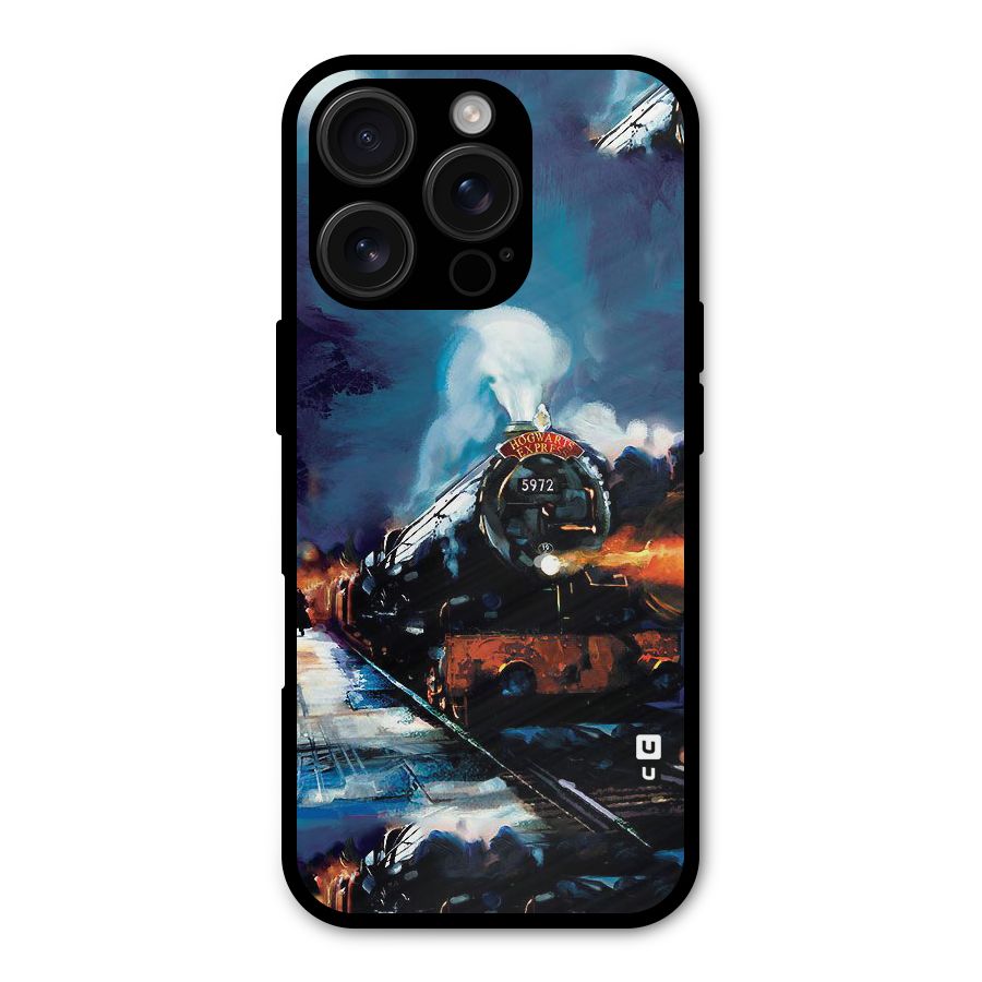 Train Art Shockproof Hybrid Protection (Metal + TPU) Back Case Cover