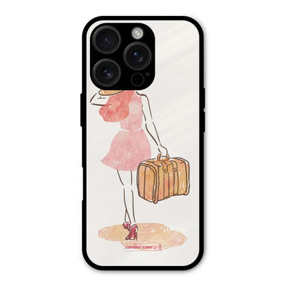 Travel Girl Shockproof Hybrid Protection (Metal + TPU) Back Case Cover CoversCart