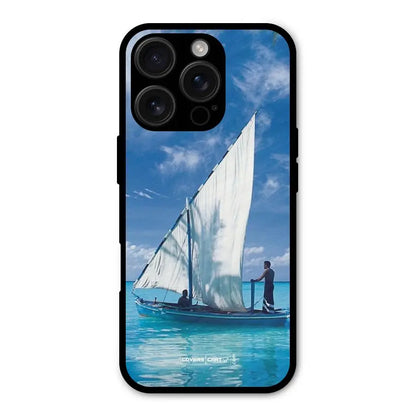 Travel Ship Shockproof Hybrid Protection (Metal + TPU) Back Case Cover CoversCart