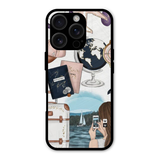 Travel Diaries Shockproof Hybrid Protection (Metal + TPU) Back Case Cover