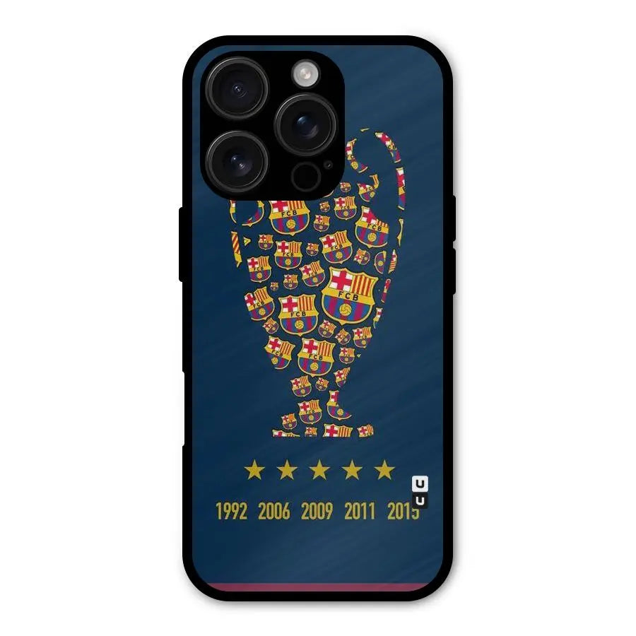 Trophy Team Shockproof Hybrid Protection (Metal + TPU) Back Case Cover CoversCart