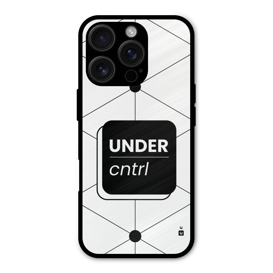 Under Control Shockproof Hybrid Protection (Metal + TPU) Back Case Cover