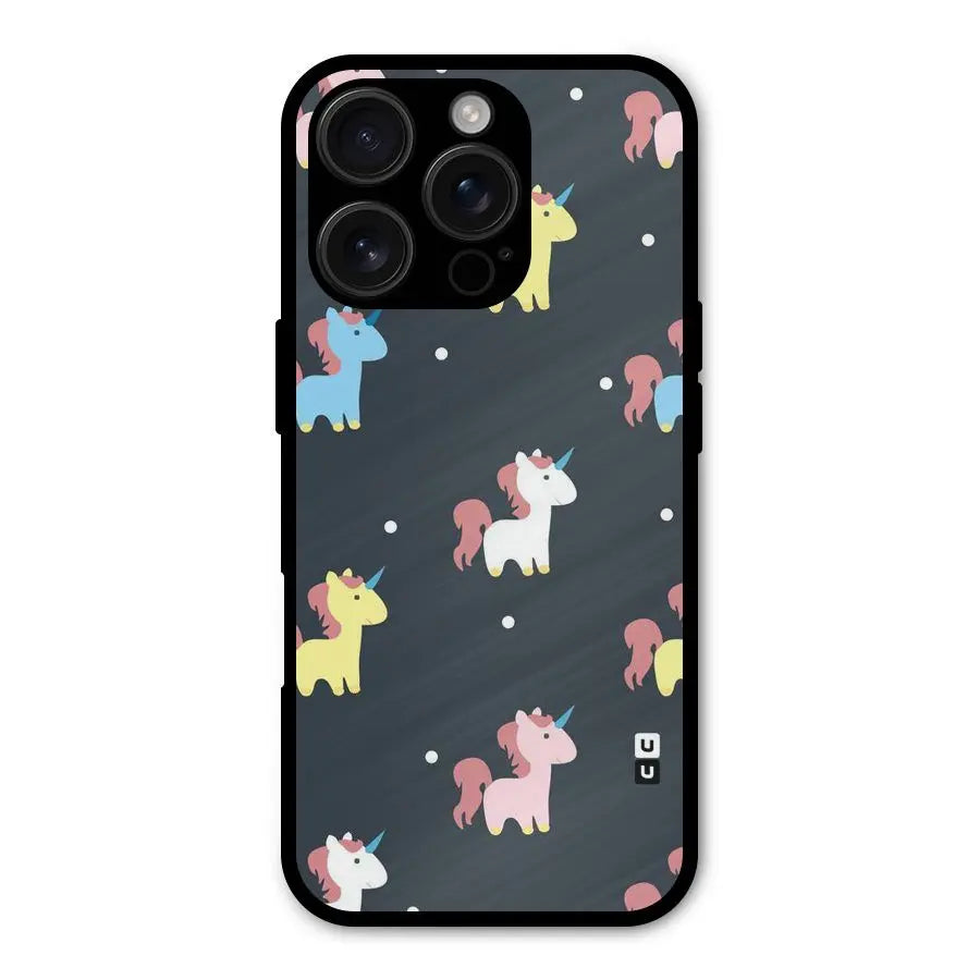 Unicorn Pattern Shockproof Hybrid Protection (Metal + TPU) Back Case Cover CoversCart