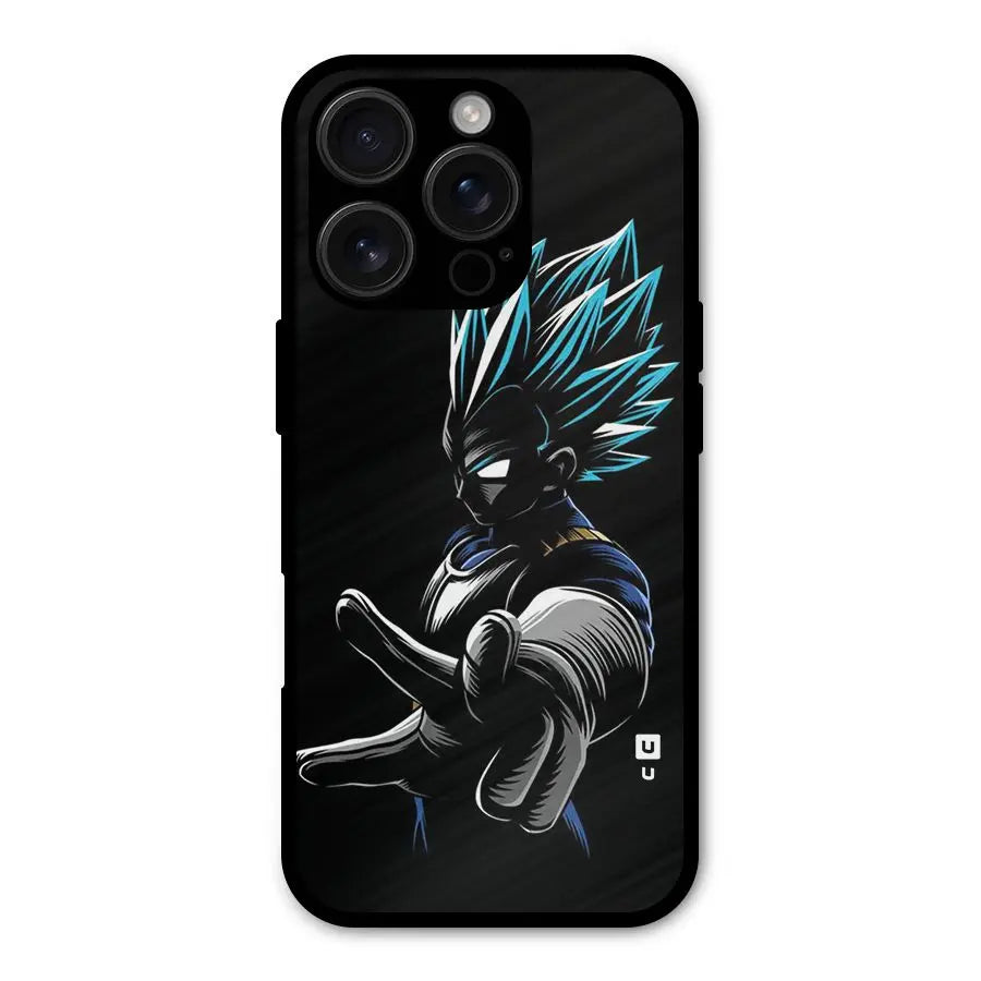 Vegeta Super Saiyan Shockproof Hybrid Protection (Metal + TPU) Back Case Cover CoversCart