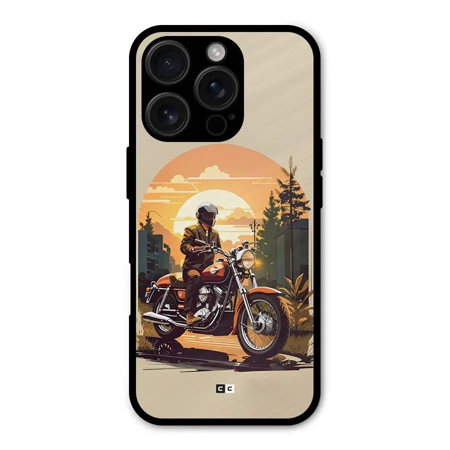 Vintage Bike Art Shockproof Hybrid Protection (Metal + TPU) Back Case Cover CoversCart
