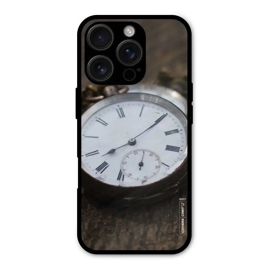 Vintage Clock Shockproof Hybrid Protection (Metal + TPU) Back Case Cover CoversCart