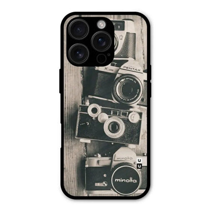 Vintage Style Shutter Shockproof Hybrid Protection (Metal + TPU) Back Case Cover CoversCart