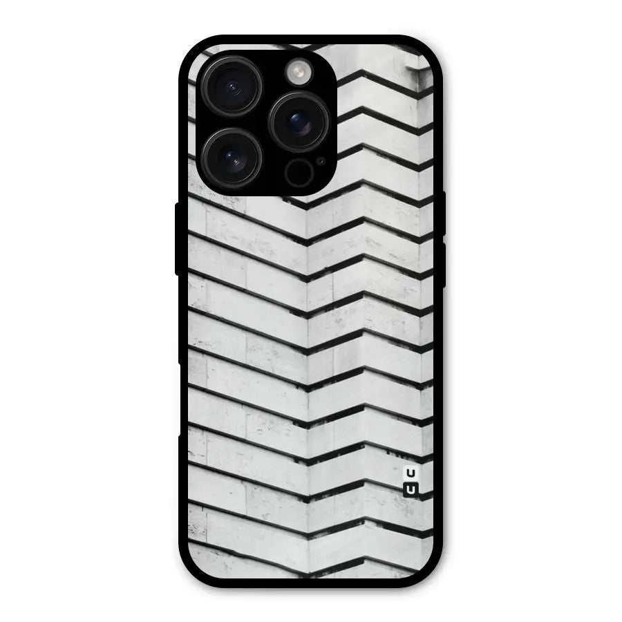 Wall Zig Zag Shockproof Hybrid Protection (Metal + TPU) Back Case Cover CoversCart