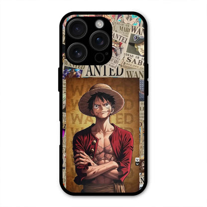 Wanted Luffy Shockproof Hybrid Protection (Metal + TPU) Back Case Cover (Copy)