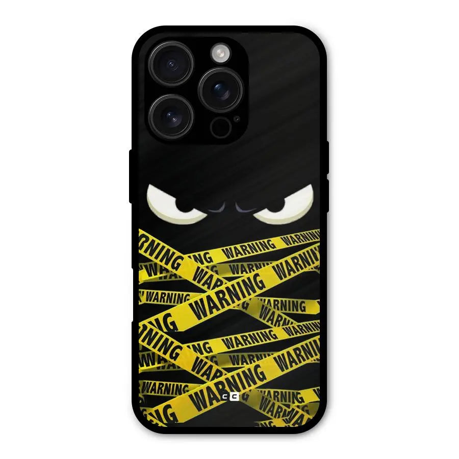 Warning Eyes Shockproof Hybrid Protection (Metal + TPU) Back Case Cover CoversCart