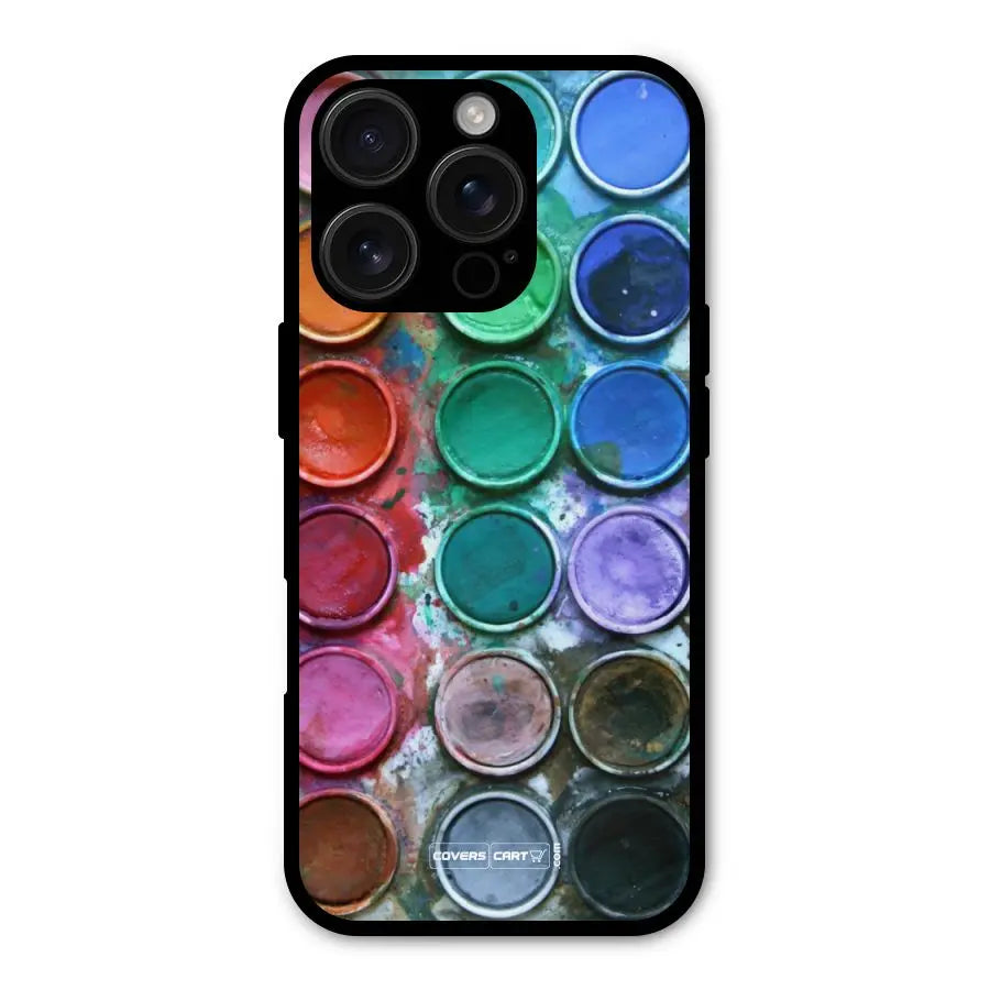 Water Paint Box Shockproof Hybrid Protection (Metal + TPU) Back Case Cover CoversCart