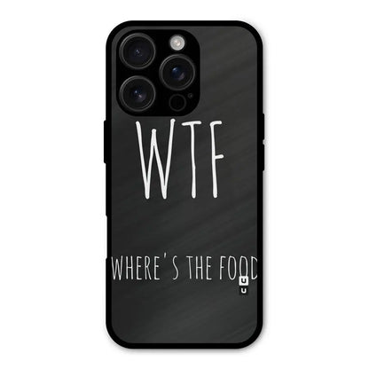 Where The Food Shockproof Hybrid Protection (Metal + TPU) Back Case Cover CoversCart