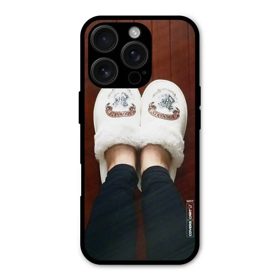 White Feets Shockproof Hybrid Protection (Metal + TPU) Back Case Cover CoversCart