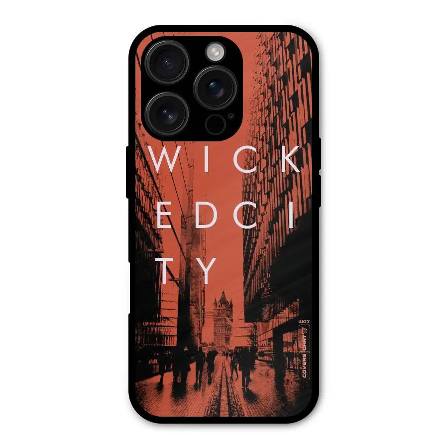 Wicked City Shockproof Hybrid Protection (Metal + TPU) Back Case Cover CoversCart