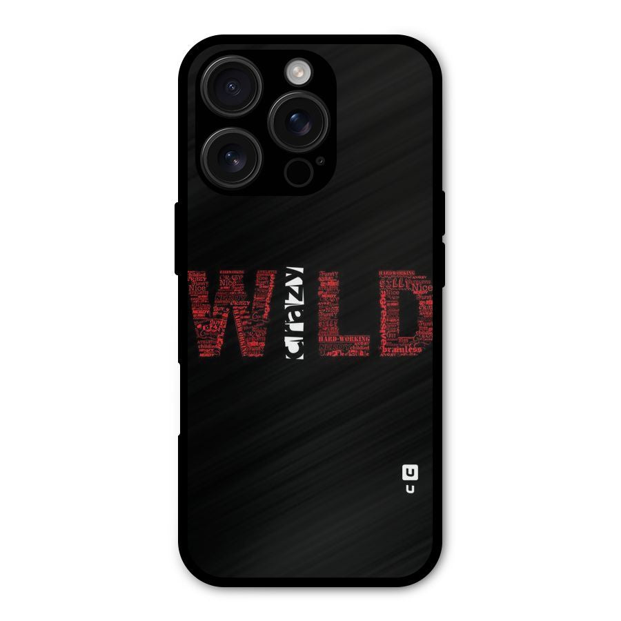 Wild Crazy Shockproof Hybrid Protection (Metal + TPU) Back Case Cover CoversCart