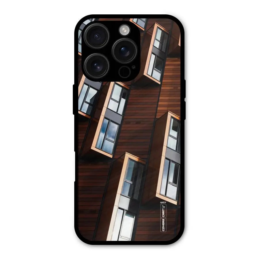 Window Abstract Shockproof Hybrid Protection (Metal + TPU) Back Case Cover CoversCart