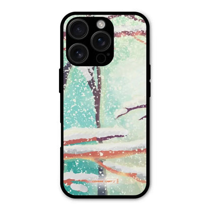 Winter Season Shockproof Hybrid Protection (Metal + TPU) Back Case Cover CoversCart