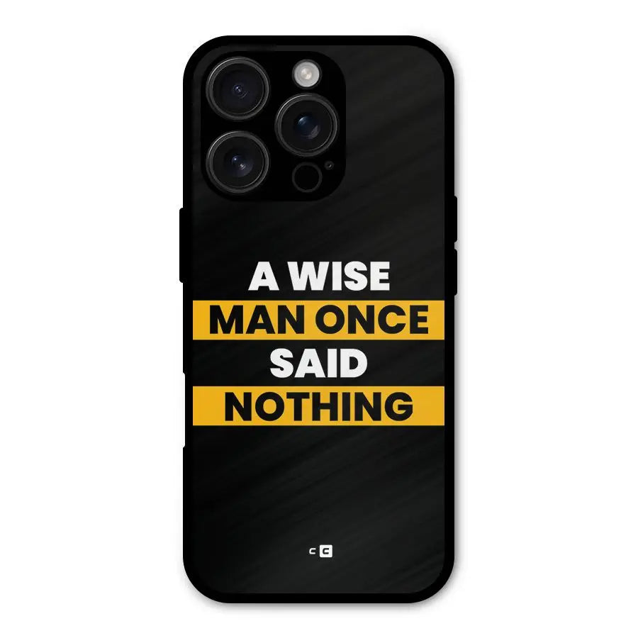 Wise Man Shockproof Hybrid Protection (Metal + TPU) Back Case Cover CoversCart