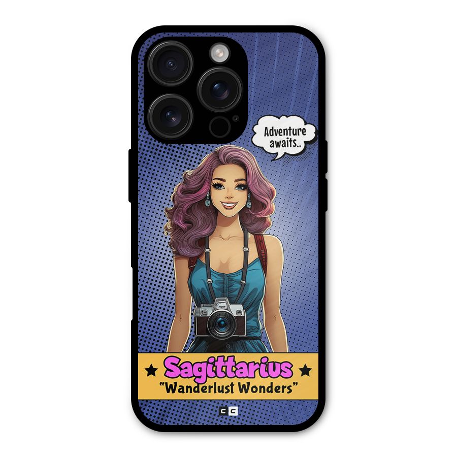 Wonderful Sagittarius Shockproof Hybrid Protection (Metal + TPU) Back Case Cover