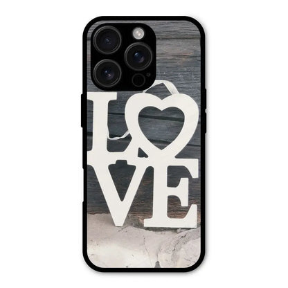 Wood Love Lock Shockproof Hybrid Protection (Metal + TPU) Back Case Cover CoversCart